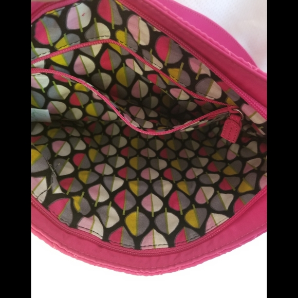 Vera Bradley Pink Quilted Crossbody Bag - Picture 3 of 6